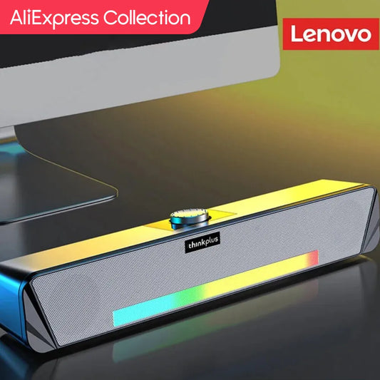 AliExpress Collection Original Lenovo TS33 Wired and Bluetooth 5.0 Speaker 360 Home Movie Surround Sound Bar Audio Speaker For