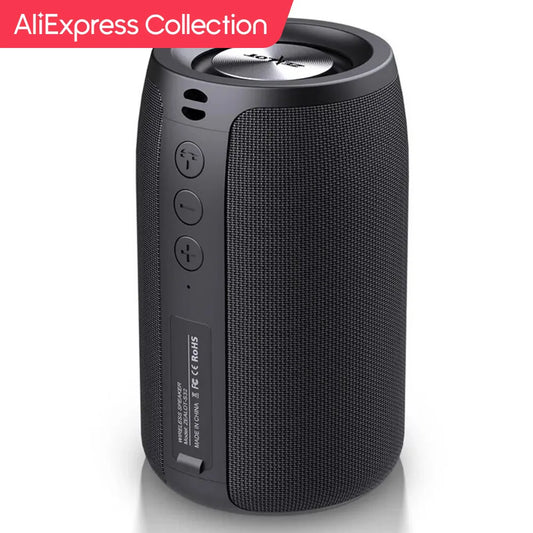 AliExpress Collection ZEALOT S32 Portable Wireless Speaker Subwoofer Stereo Waterproof Powerful Column Outdoor Speakers Boom Box
