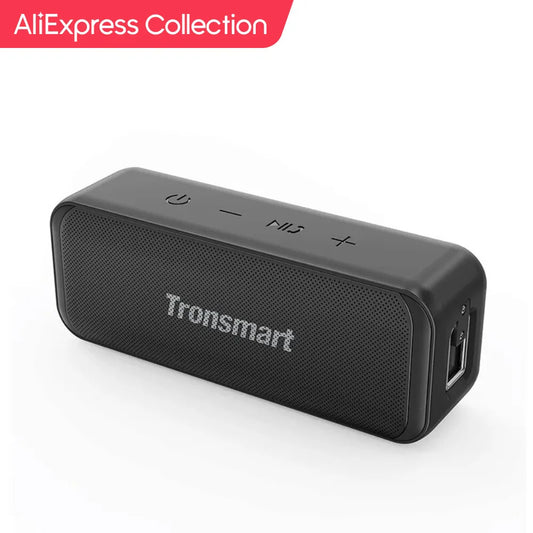 AliExpress Collection Tronsmart T2 Mini Bluetooth Speaker Outdoor Portable Speaker with Waterproof IPX7, 24H Playtime, Micro SD,